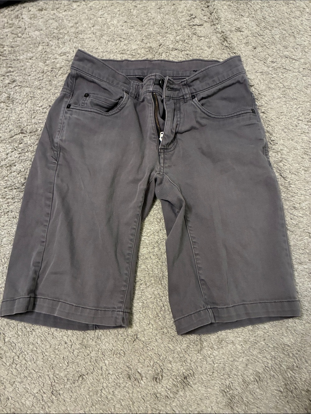 Black Diamond Men's Charcoal Jean Shorts